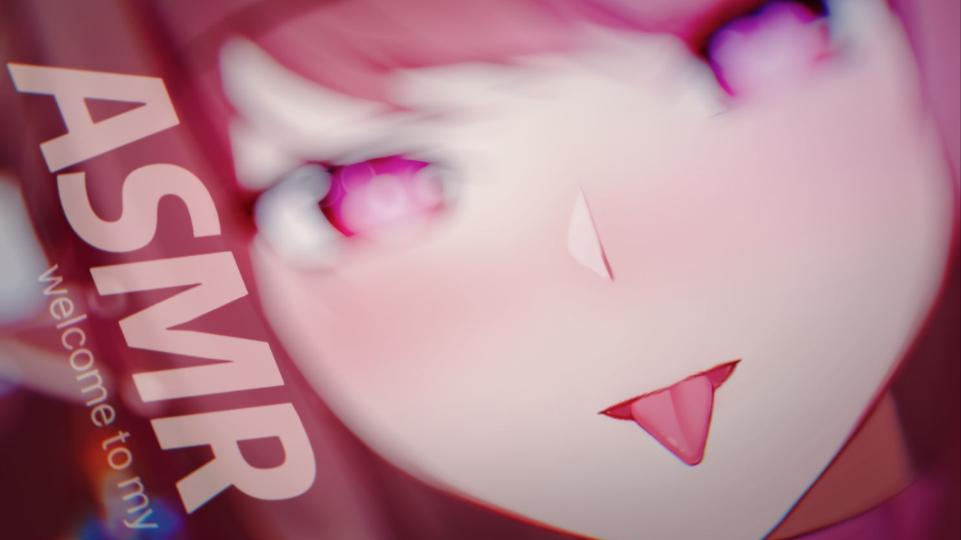 用湿湿的东西包裹你做 ASMR ♡ 爽滑慢揉 ♡ 舌弹